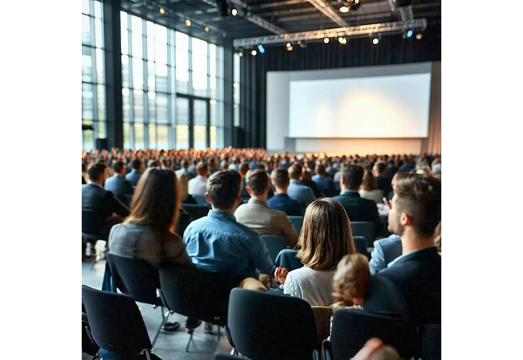 企業イベントのメイン会場の様子